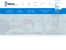 Tablet Screenshot of multicenp.com